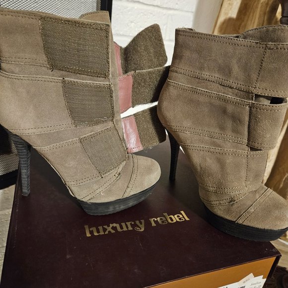 Luxury Rebel Military green bootie - Picture 7 of 7